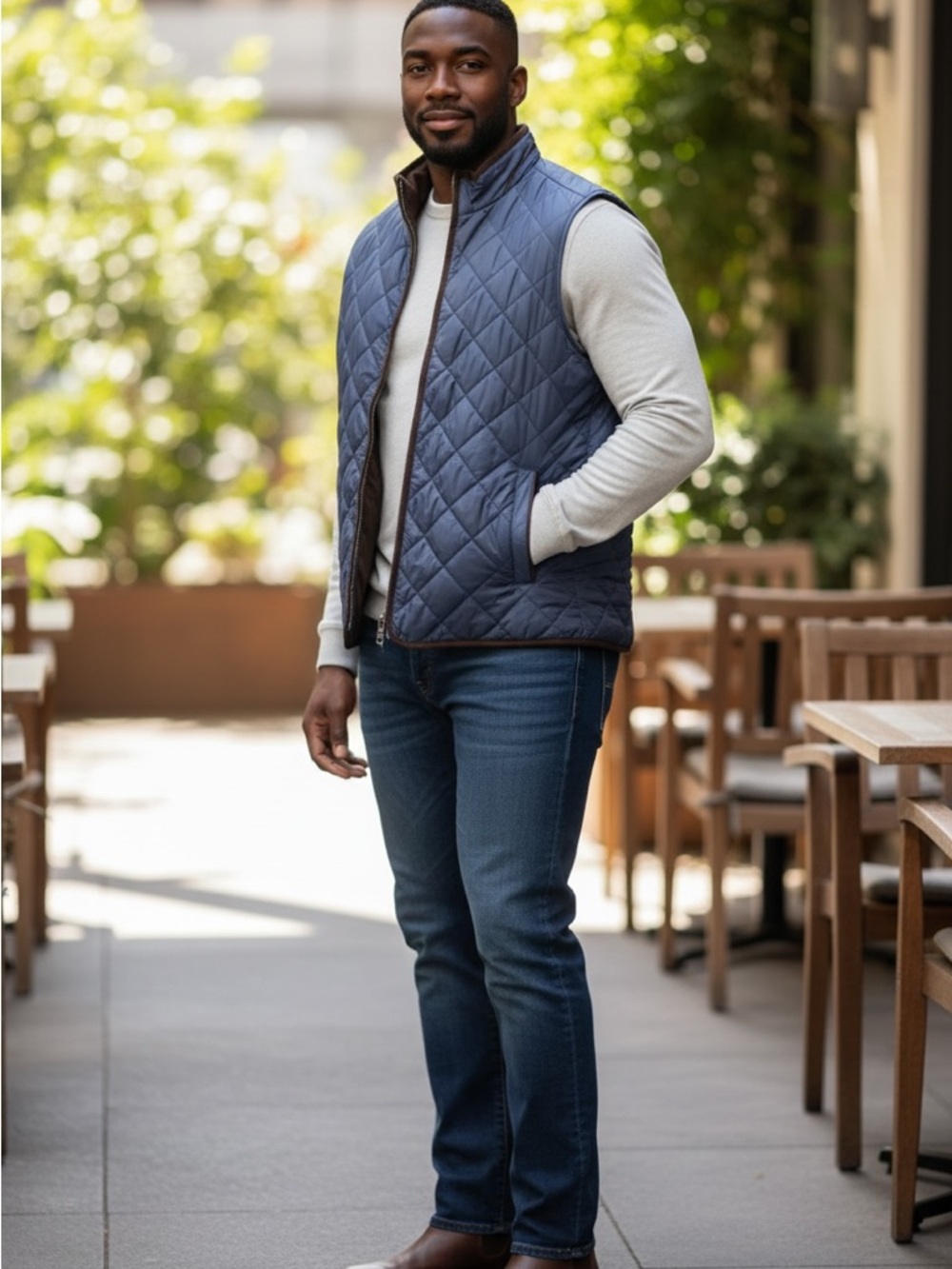 Peter Millar Essex Quilted Travel Vest